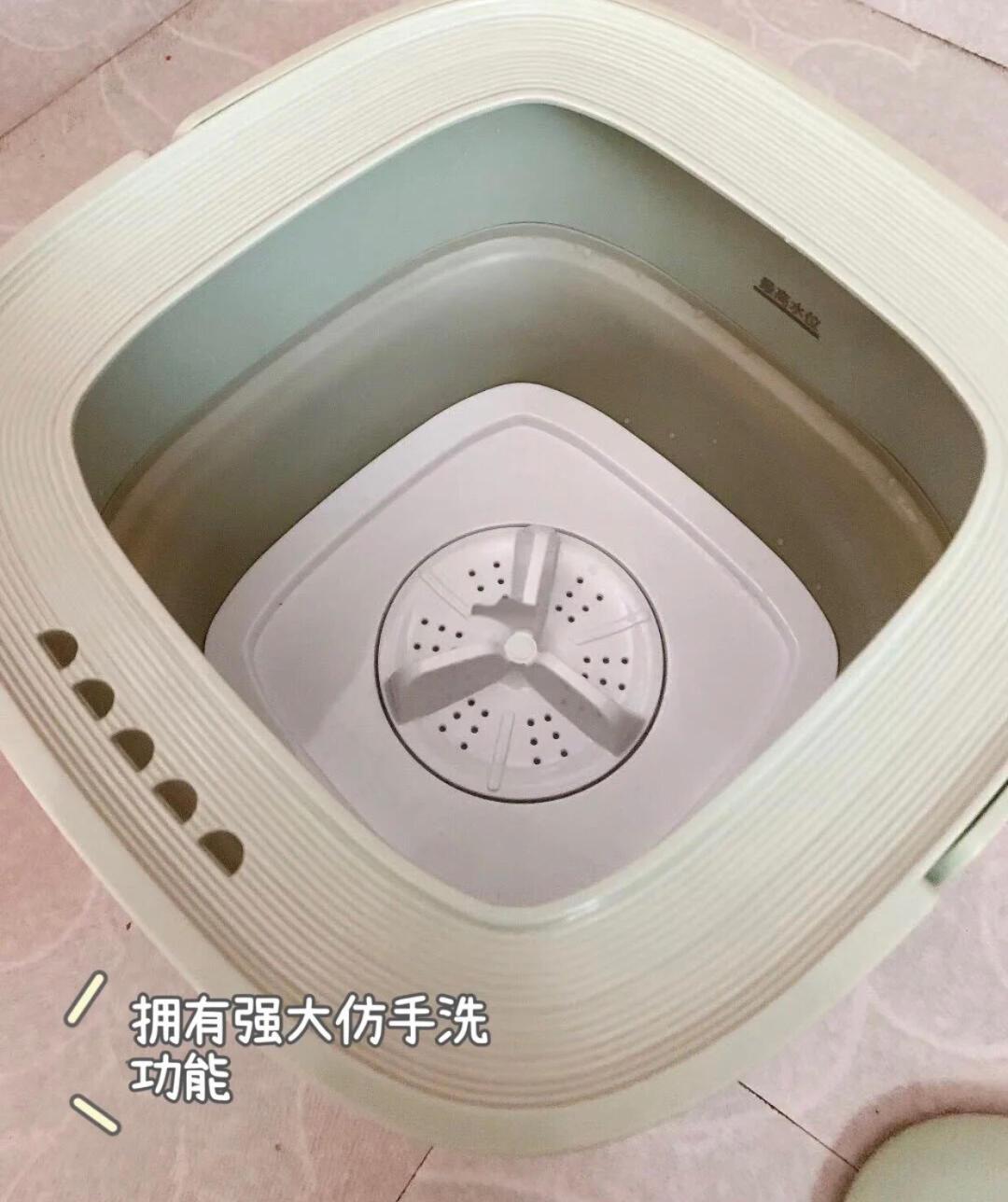 善思折叠洗衣机 颠覆传统洗涤的便携革新